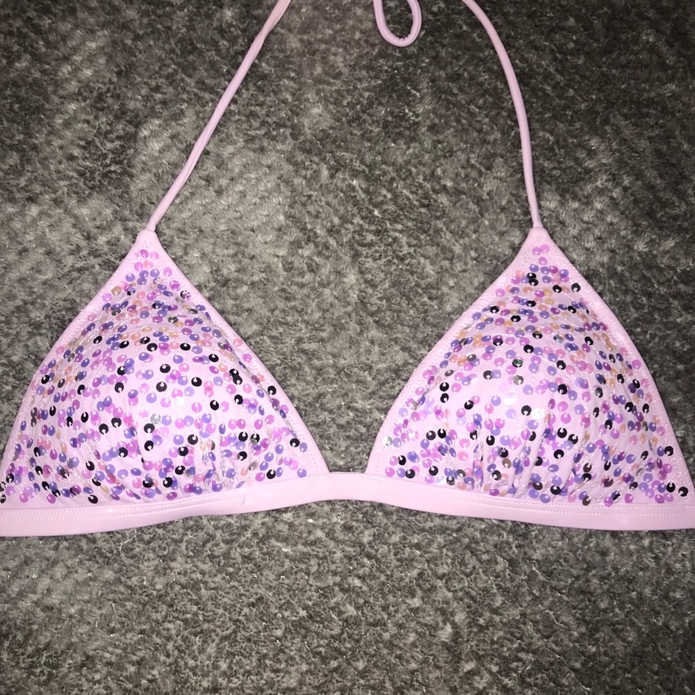 PINK bikini top